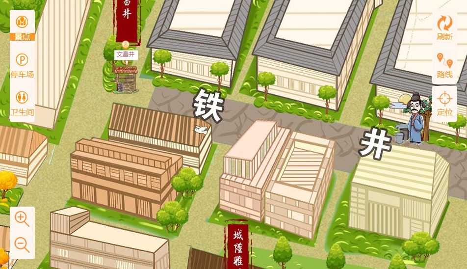 涟源智慧景区：手绘地图与语音导览的完美融合